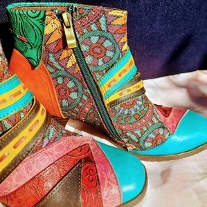 Socofy Vivid Women's Booties